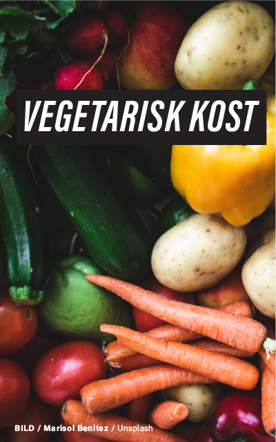 Ett livfullt utbud av färska grönsaker, som visar den vegetariska livsstilen.